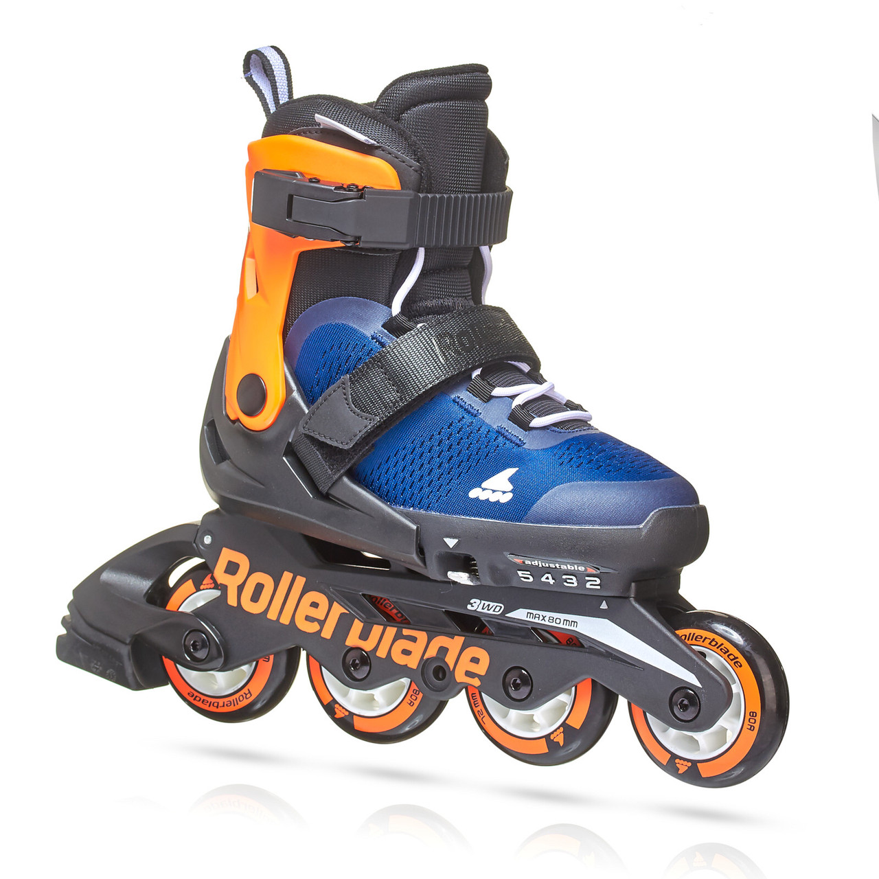 

Rollerblade Microblade SE Black/Lime Сине-оранжевые, 28-32