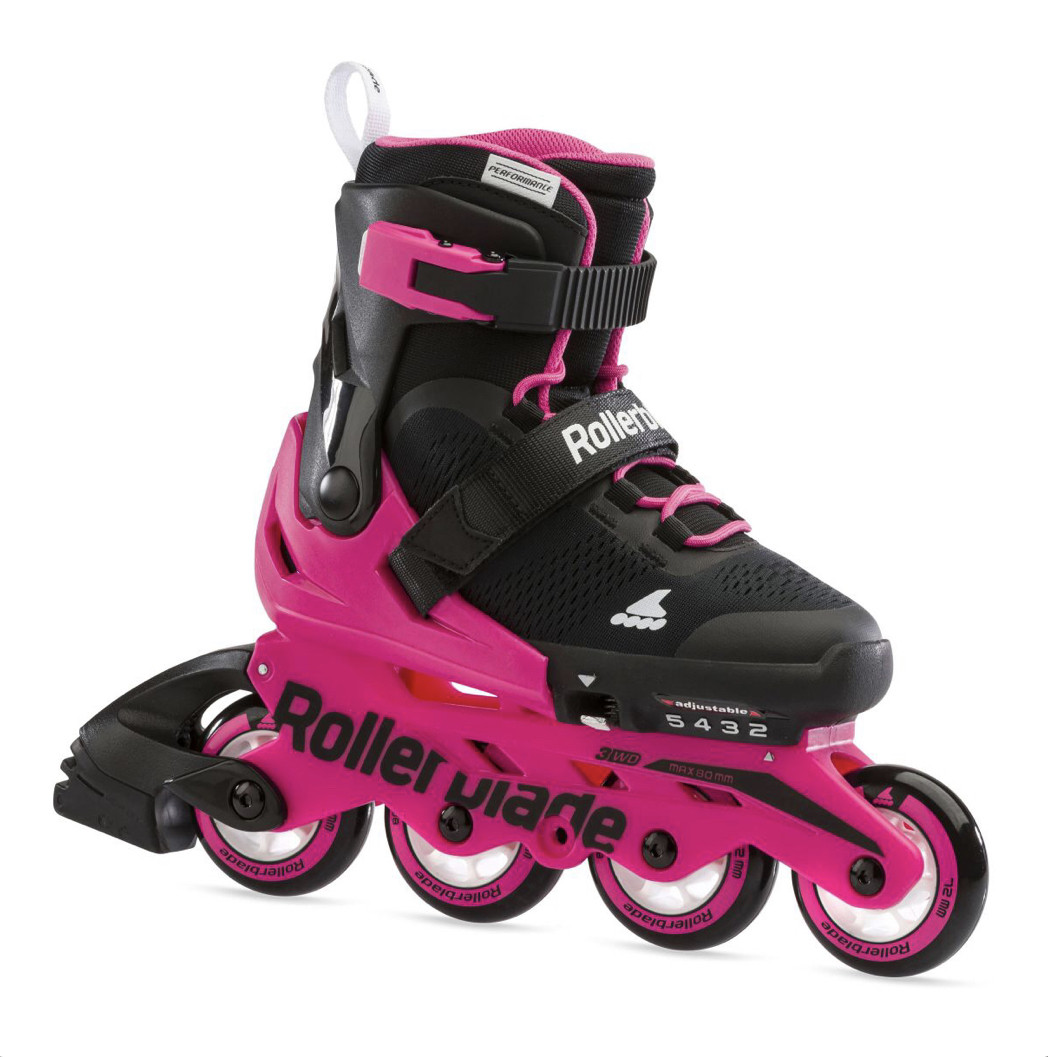 

Rollerblade Microblade G Black/Neon Pink 2021 Розовый, 33-36.5