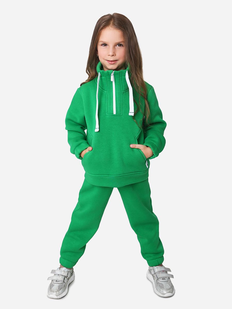 

Спортивный костюм утепленный Timbo K073620 116 см Зеленый