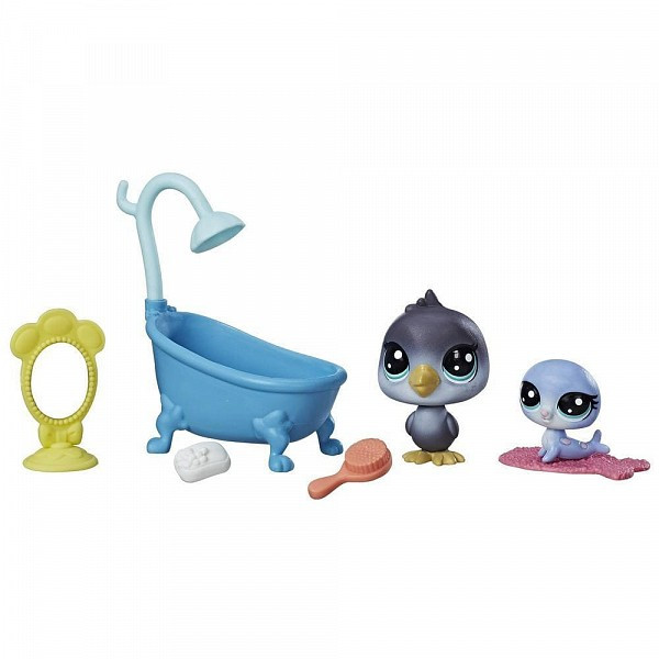 

Ігровий набір Hasbro Littlest Pet Shop H0811 Купання (P-6910806231203)