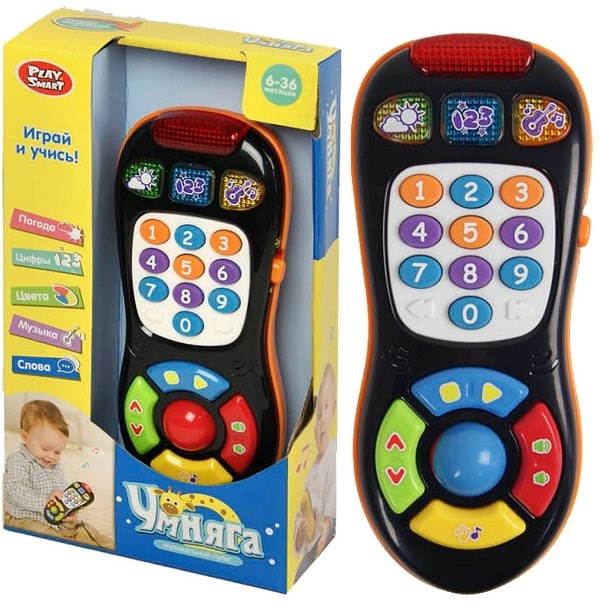 

Музыкальный пульт "Умняга" с музыкальными эффектами PLAY SMART черный