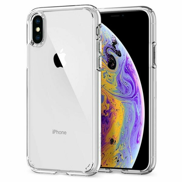 

Защитный чехол Spigen SGP Ultra Hybrid для Apple iPhone XS - Crystal Clear