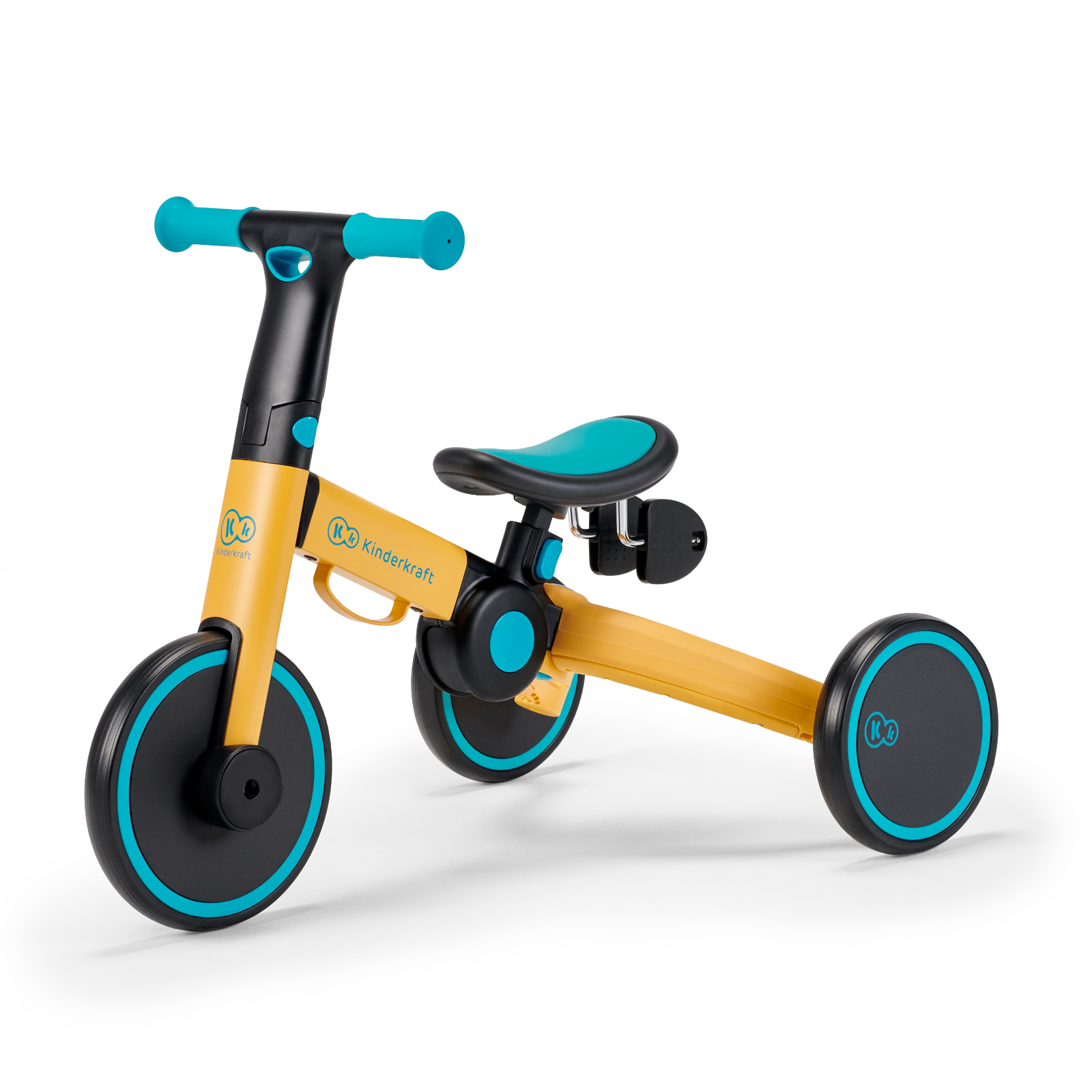 

Трехколесный велосипед 3 в 1 Kinderkraft 4TRIKE Primrose Yellow (KR4TRI00YEL0000)