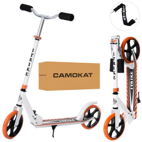 

Детский двухколесный самокат iTrike SR 2-010-10-W-OR