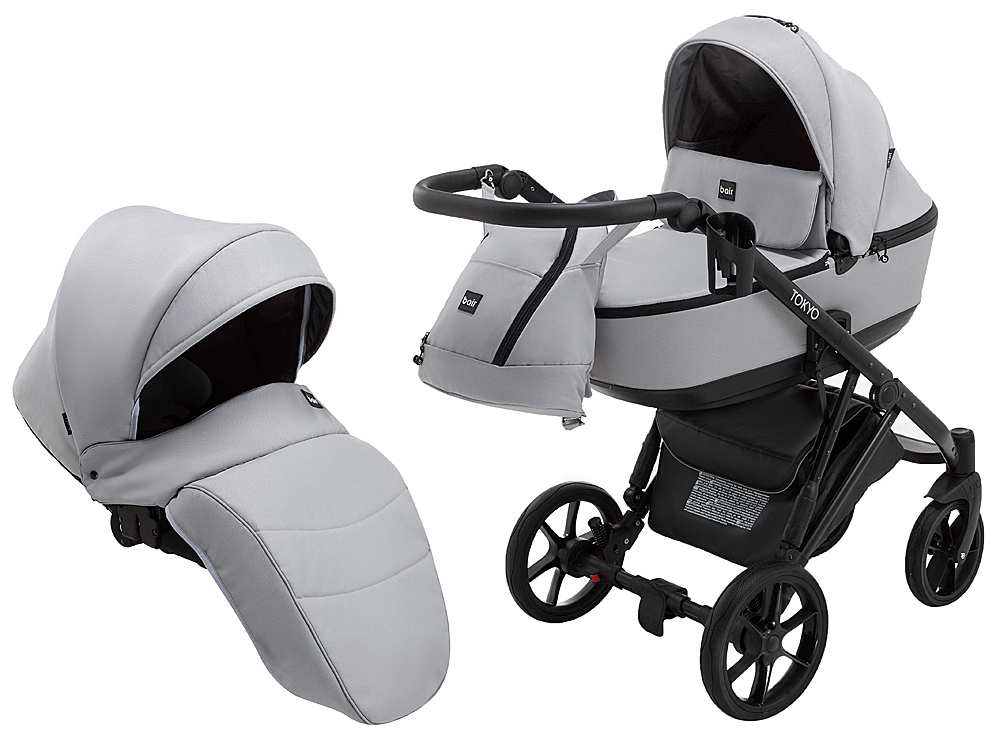 

Коляска 2 в 1 Bair Tokyo Soft 31 серый
