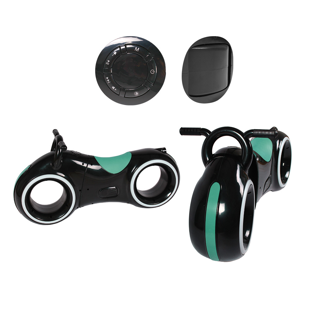 

Беговел GS-0020 Black/Green с Bluetooth