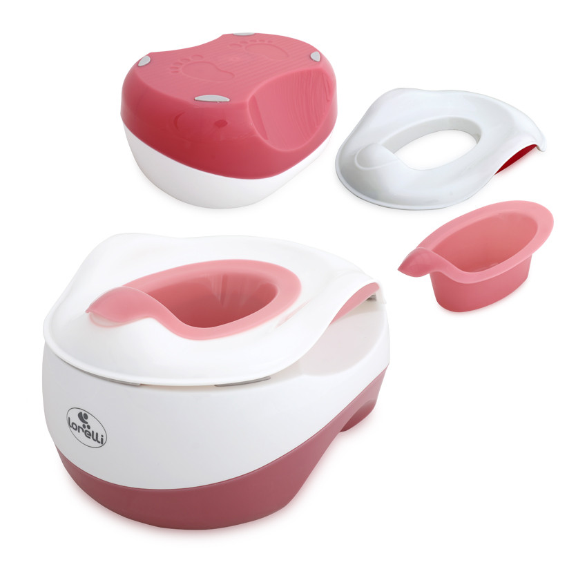 

Горшок-ступенька Lorelli WC Transform Розовый