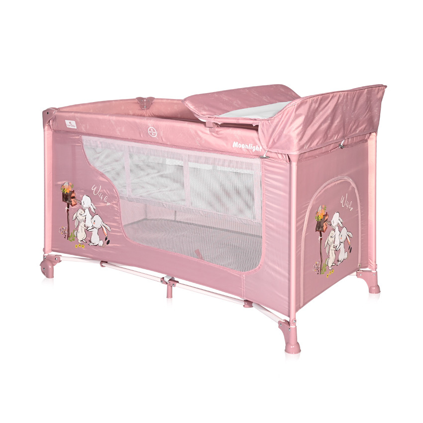

Кровать-манеж Lorelli Moonlight 2 Layers Светло-розовый