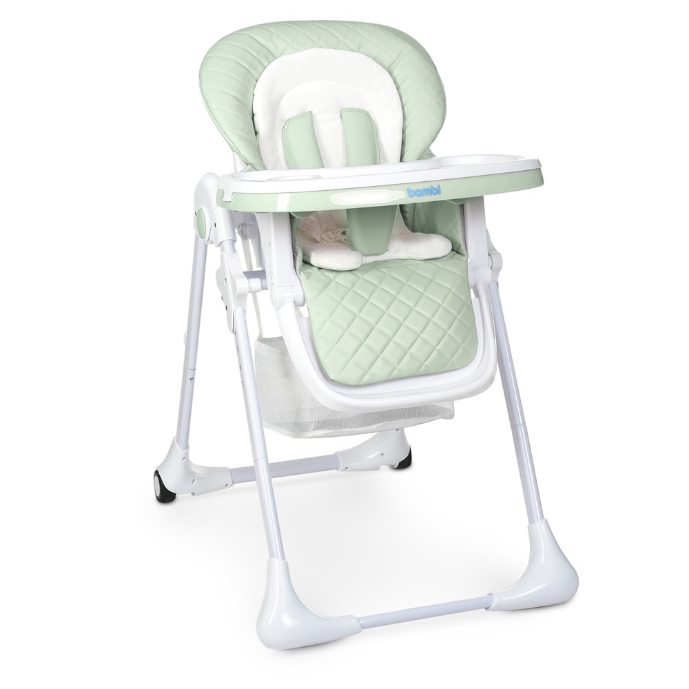 

Стульчик для кормления BAMBI M 3890 Pale Green QT, зеленый