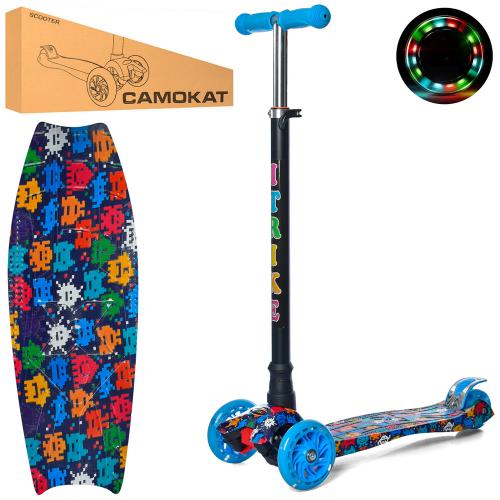 

Детский трехколесный самокат iTrike JR 3-055-3-WP28