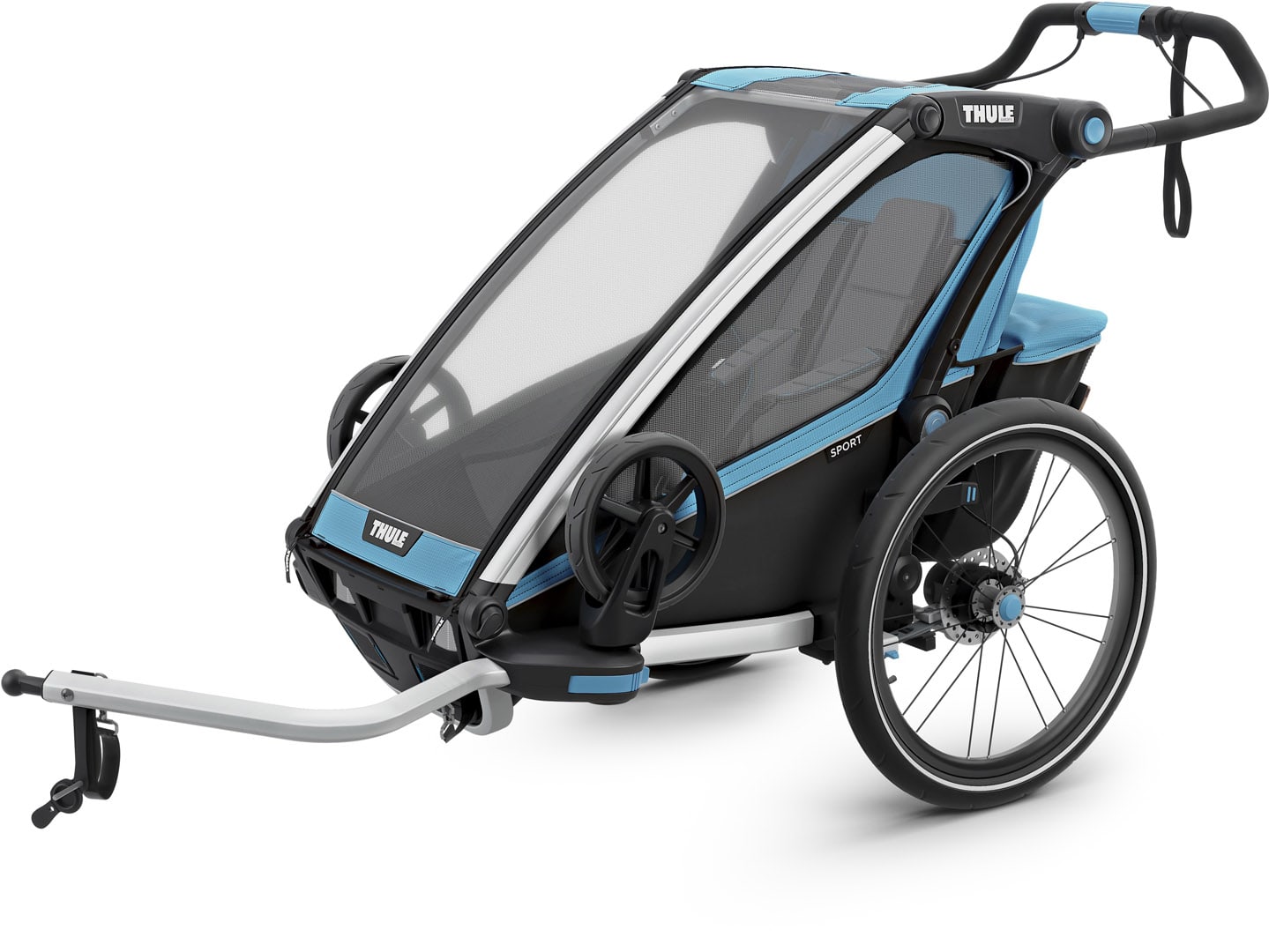 

Детская коляска Thule Chariot Sport 1 (Blue-Black) 2019 (TH 10201013)