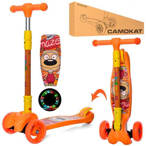 

Детский трехколесный самокат iTrike JR 3-060-11-OR