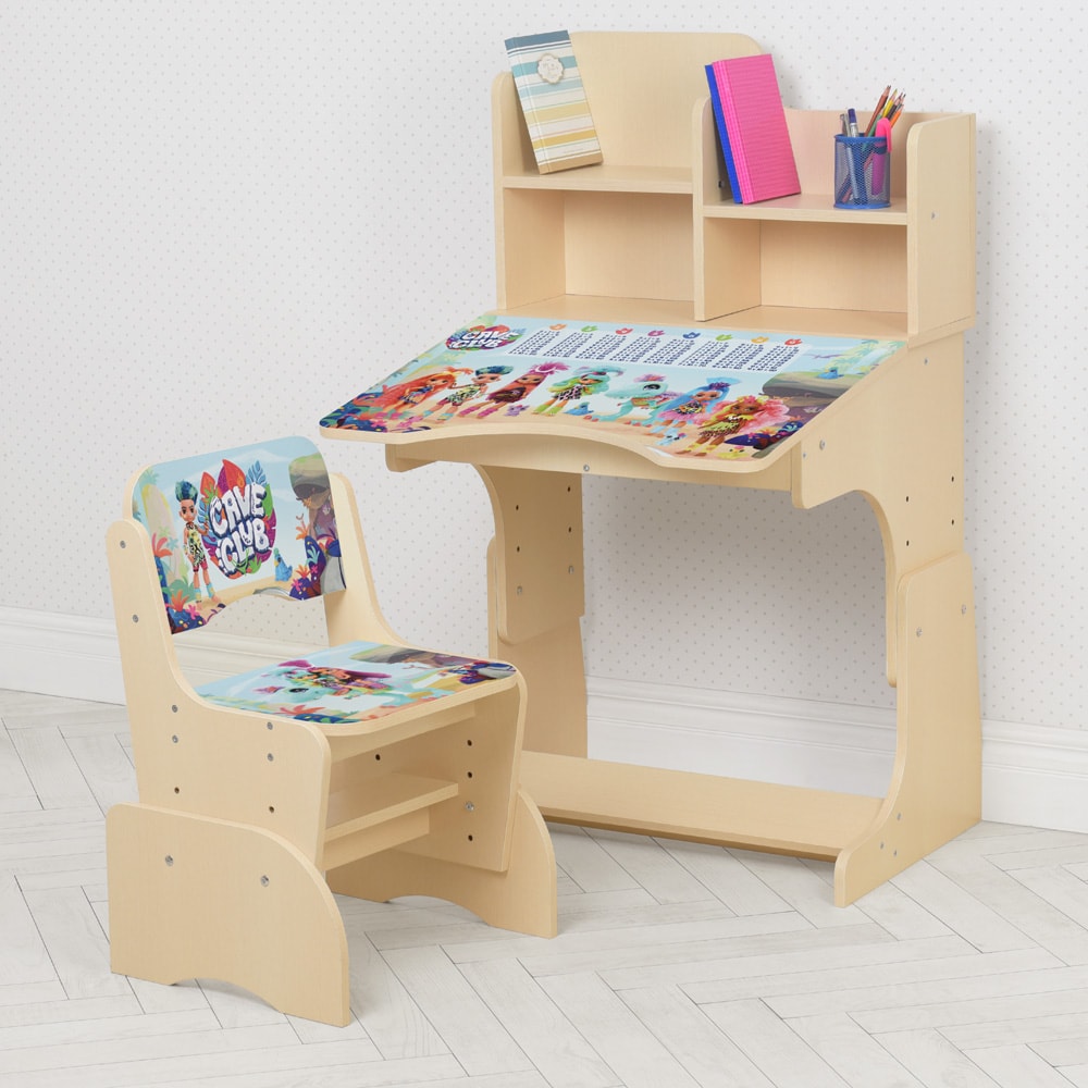

Детская парта Bambi W 2071-102-4, со стульчиком, куклы