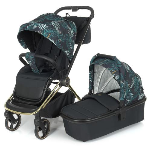 

Коляска универсальная 2в1 EL CAMINO ME 1091-G PERSONA Black Green Palm