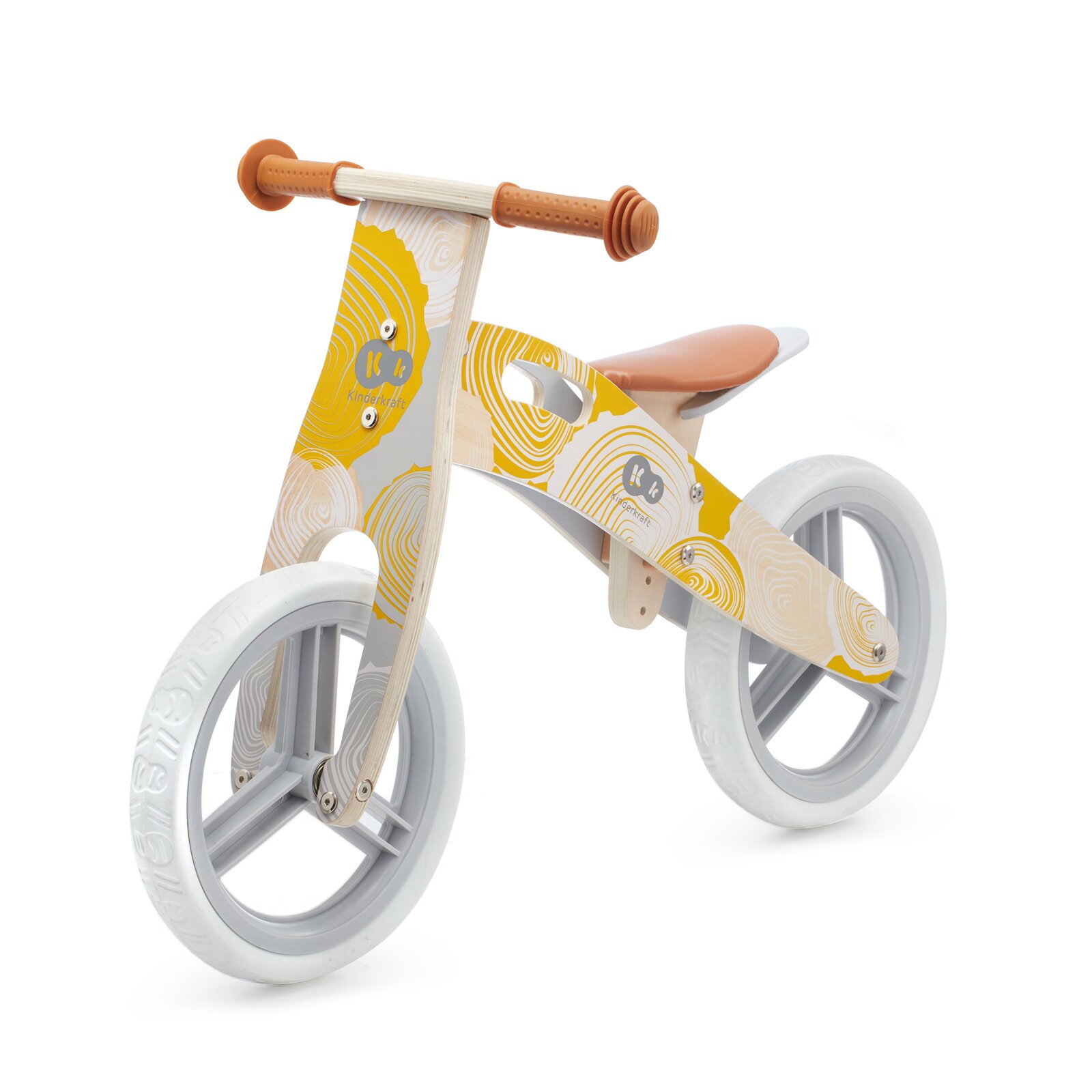

Беговел Kinderkraft Runner 2021 Nature Yellow (KRRUNN00YEL0000)