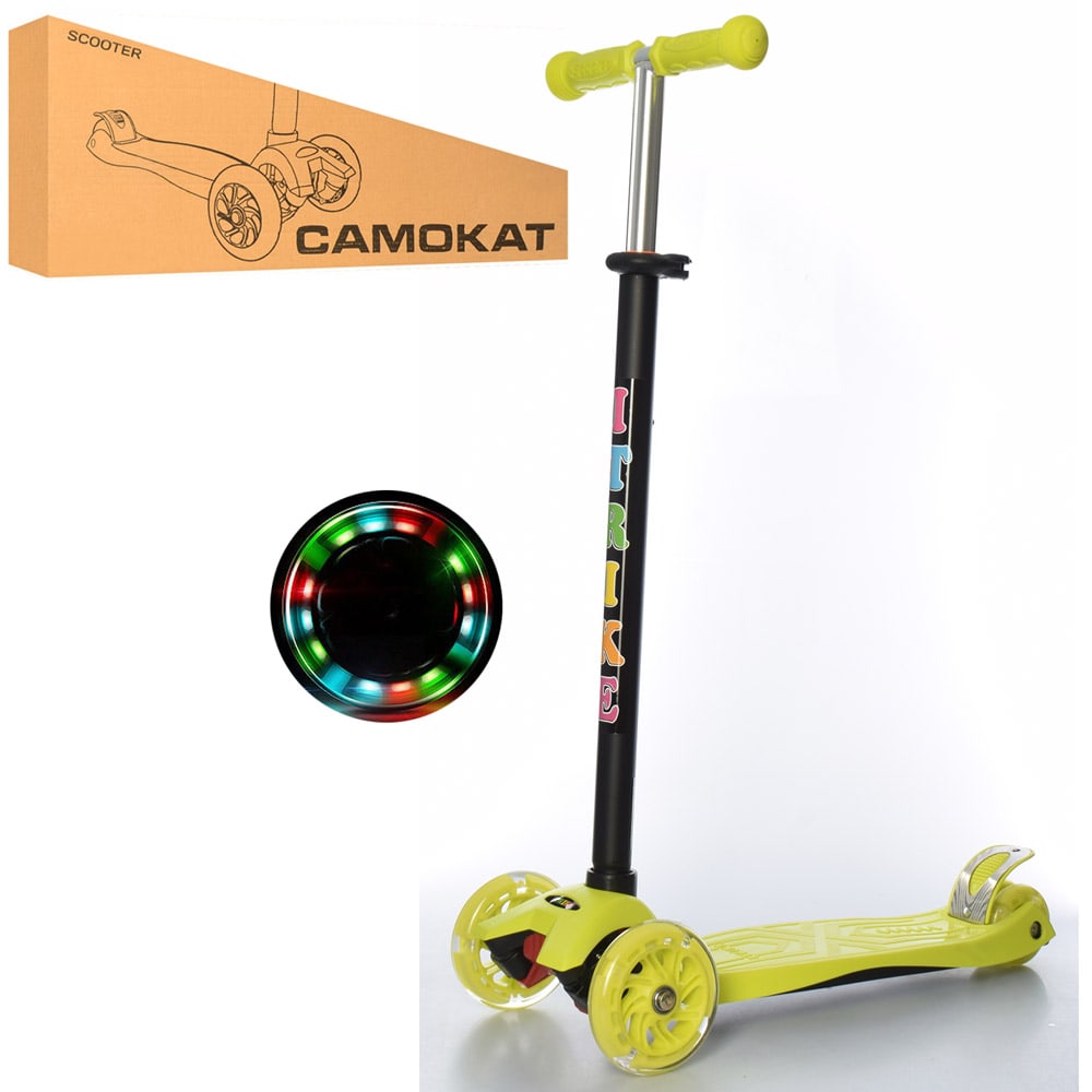 

Детский трехколесный самокат iTrike JR 3-003-GR1