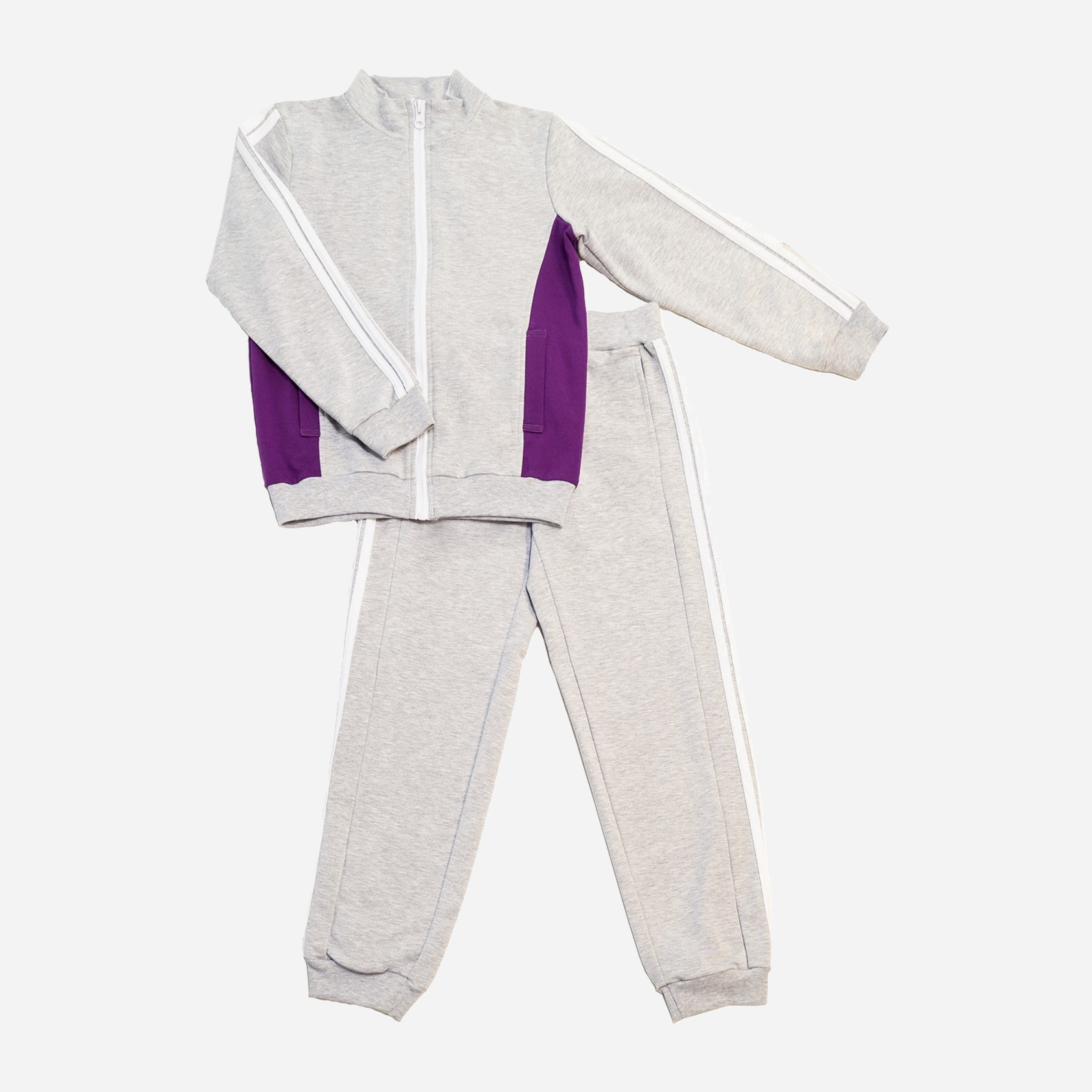 

Спортивный костюм Danaya 212F/17 134 см Серый с фиолетовым