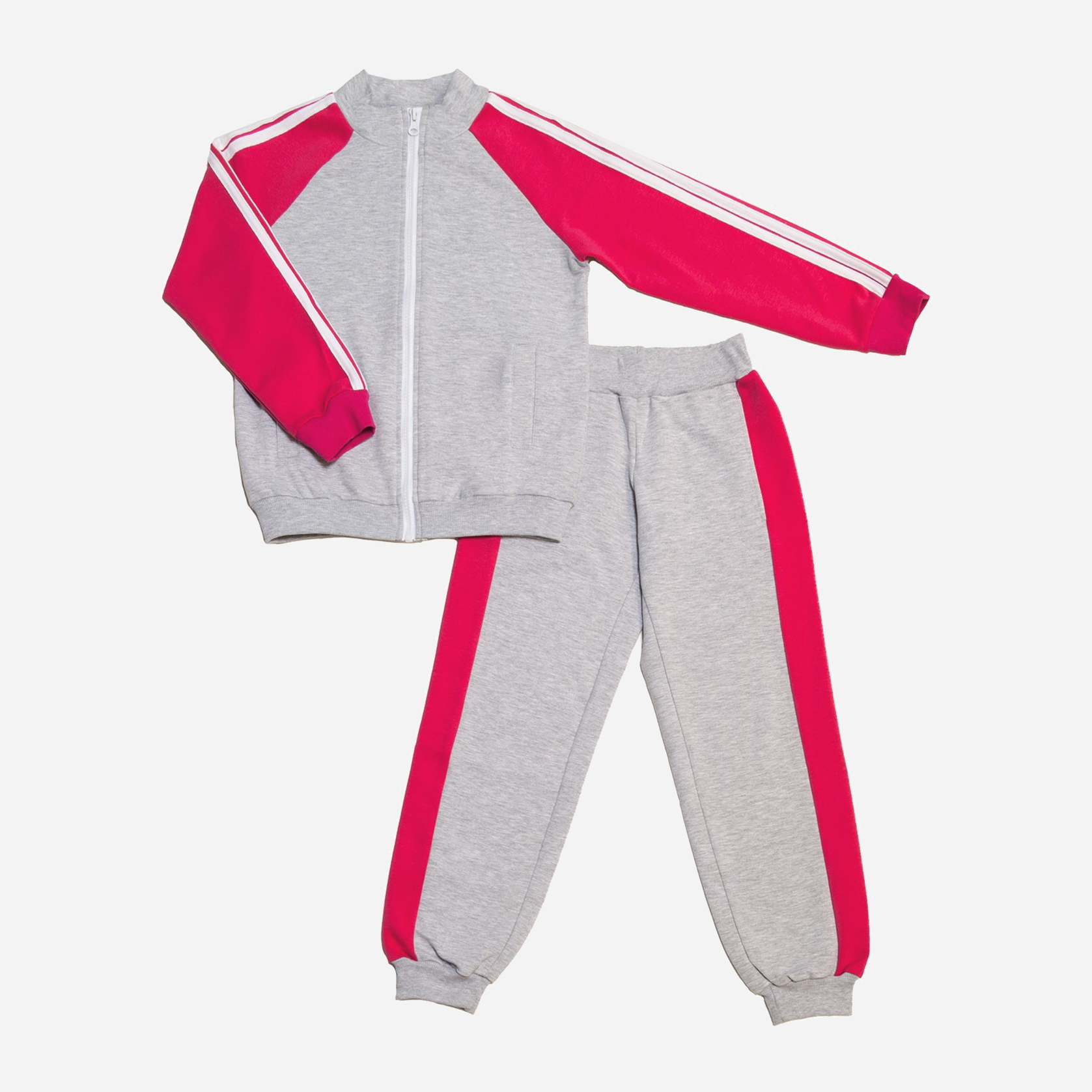 

Спортивный костюм Danaya 215F/17 134 см Серый с фуксией