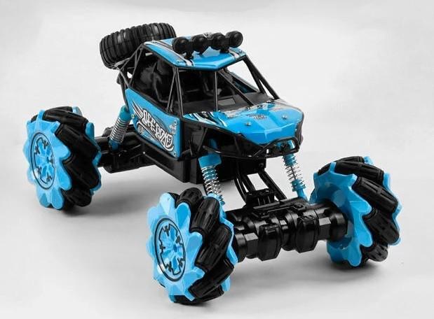 

Машина на радиоуправлении браслетом и пультом Drift Cross Country SY 205 K-3 Синяя