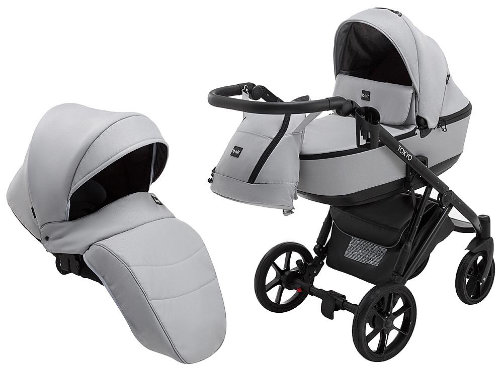 

Коляска 2 в 1 Bair Tokyo Soft 31 серый