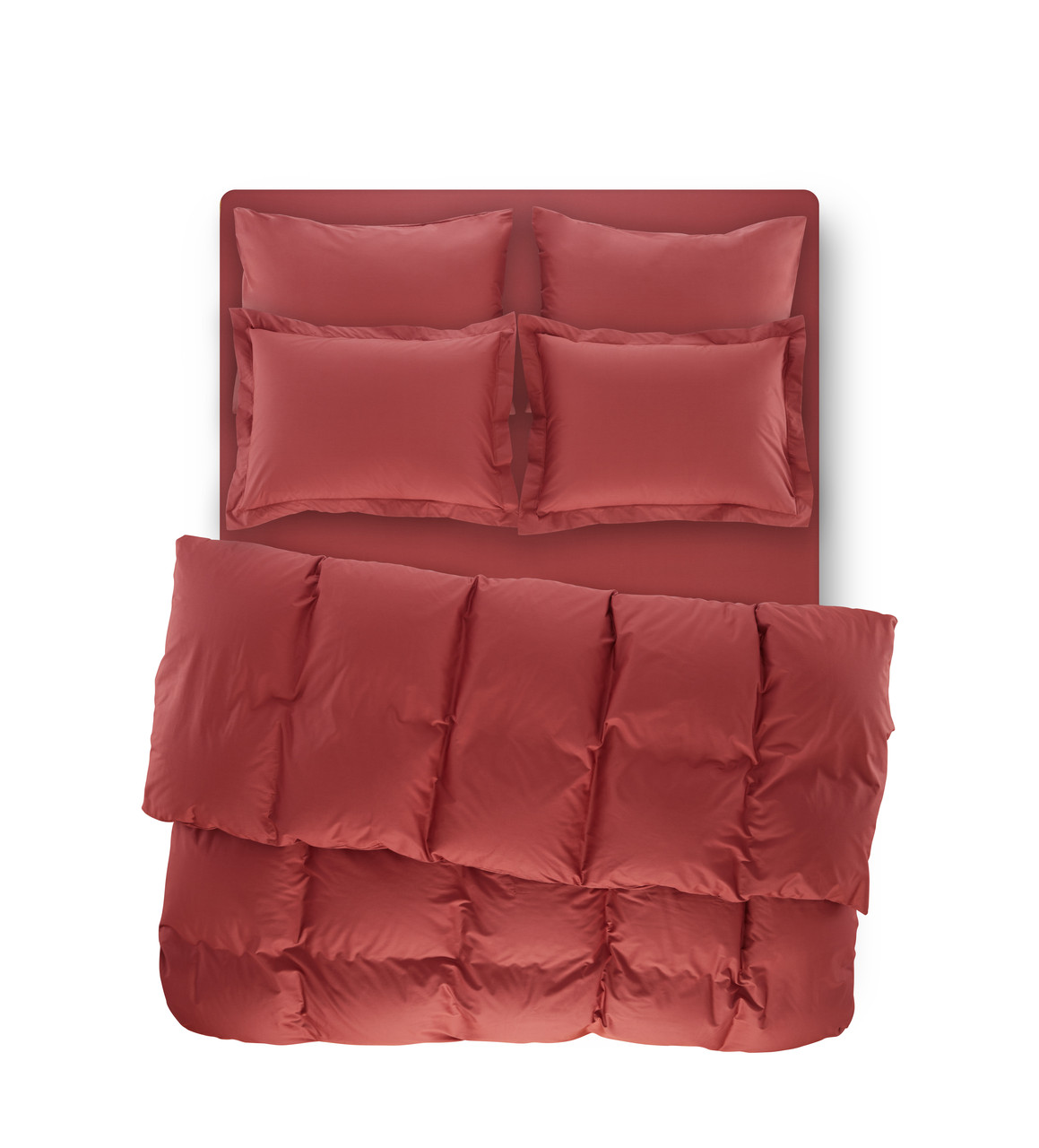 

Постельное белье Penelope - Catherine coral коралловый полуторный (100*200+35см)
