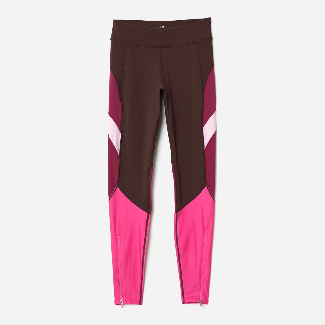 

Спортивные леггинсы H& Sport 0622619-8  Бордовые, Спортивные леггинсы H&M Sport 0622619-8 M Бордовые