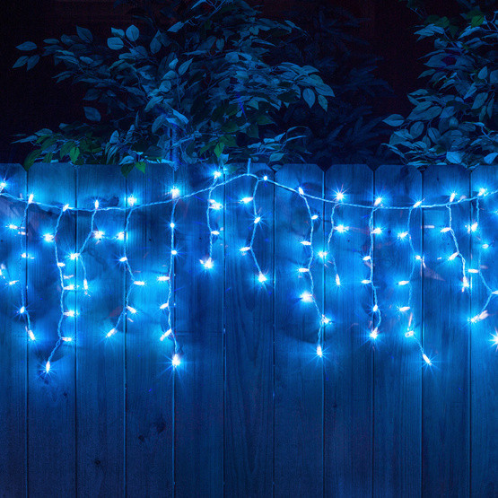 

Гирлянда бахрама улица 120LED RD-7114 Ø 3,3 4м, 30/50/70см (флеш) Провод-Белый, Цвет ламп-Синий