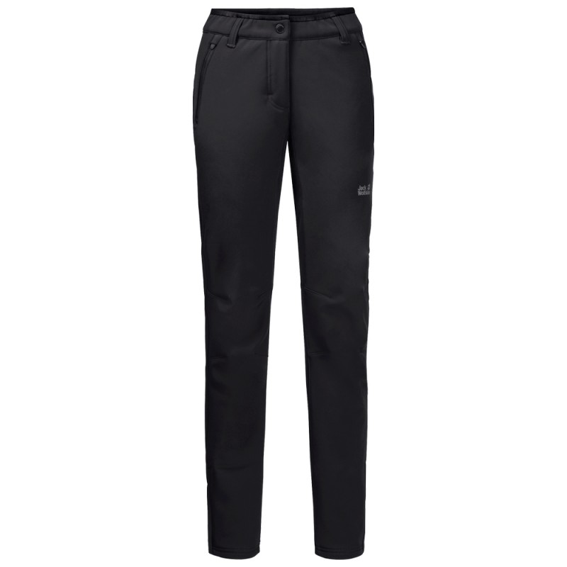 

Брюки утепленные ZENON SOFTSHELL PANTS WOMEN Jack Wolfskin 1505111-6000  Черный, Брюки утепленные ZENON SOFTSHELL PANTS WOMEN Jack Wolfskin 1505111-6000 46 Черный