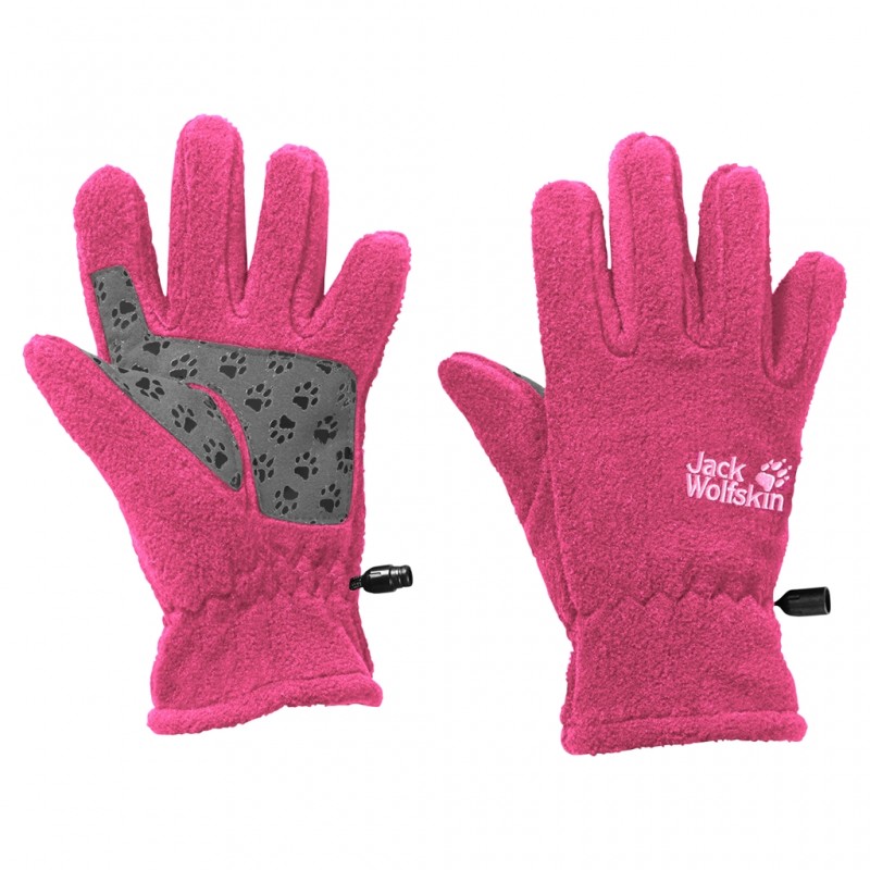 

Перчатки FLEECE GLOVE KIDS Jack Wolfskin 1901861-2010 152 Розовый