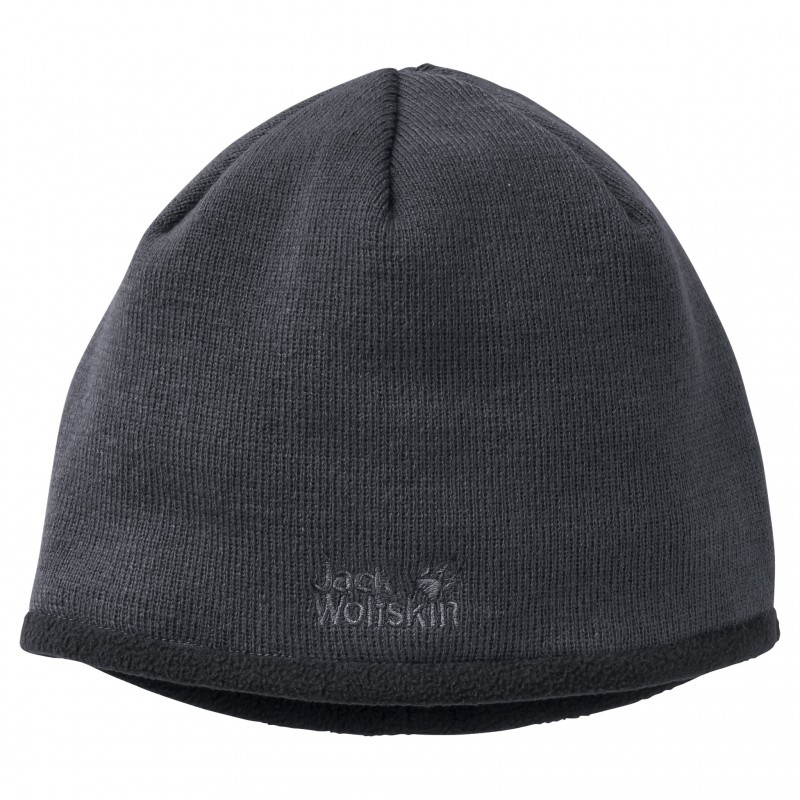 

Шапка STORMLOCK LOGO KNIT CAP Jack Wolfskin 1910371-6350 M Серый