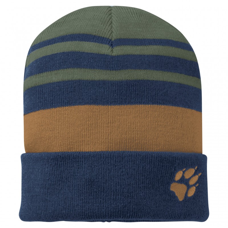 

Шапка STRIPY KNIT CAP K Jack Wolfskin 1910401-5032 S Зеленый