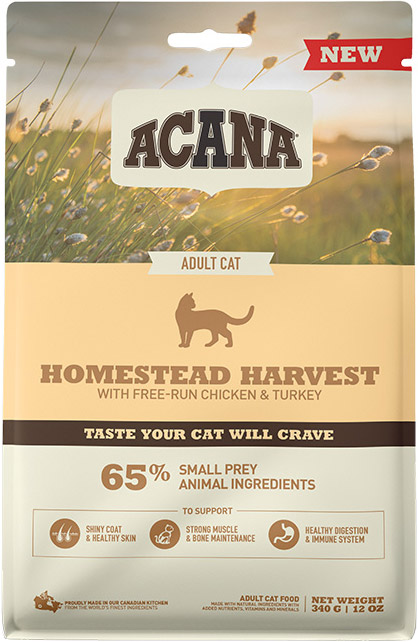 

Сухой корм для кошек ACANA Homestead Harvest Cat 0.340 кг
