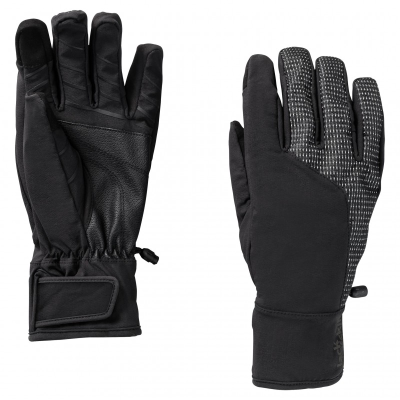 

Перчатки NIGHT HAWK GLOVES Jack Wolfskin 1910071-6000 S Черный
