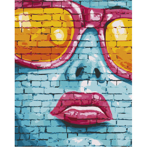

Картина за номерами. Art Craft Street Art Girl 40х50 (10248-AC)