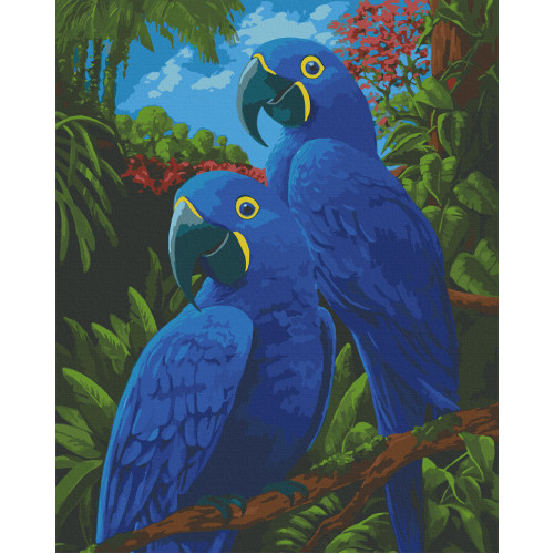 

Картина за номерами Art Craft Голубі ари 40х50 (11639-AC)