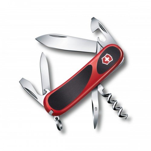 

Нож Victorinox Delemont EvoGrip 10 Черный-Красный