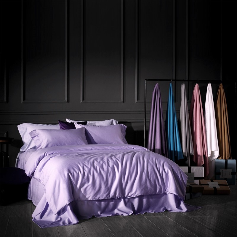 

Комплект постельного белья Царский Дом Lilac сатин 200х220 см