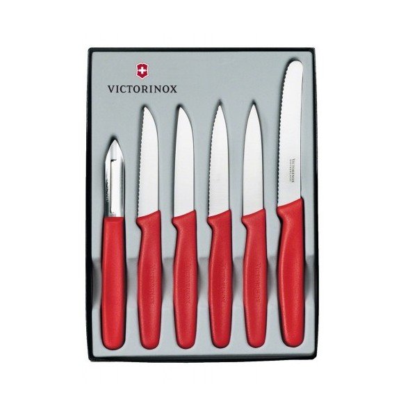 

Набор кухонный Victorinox SwissClassic Tomato & Sausage Gift Set Красный