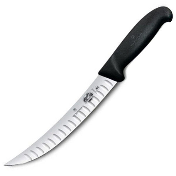 

Нож кухонный Victorinox Fibrox Butcher 20см Черный