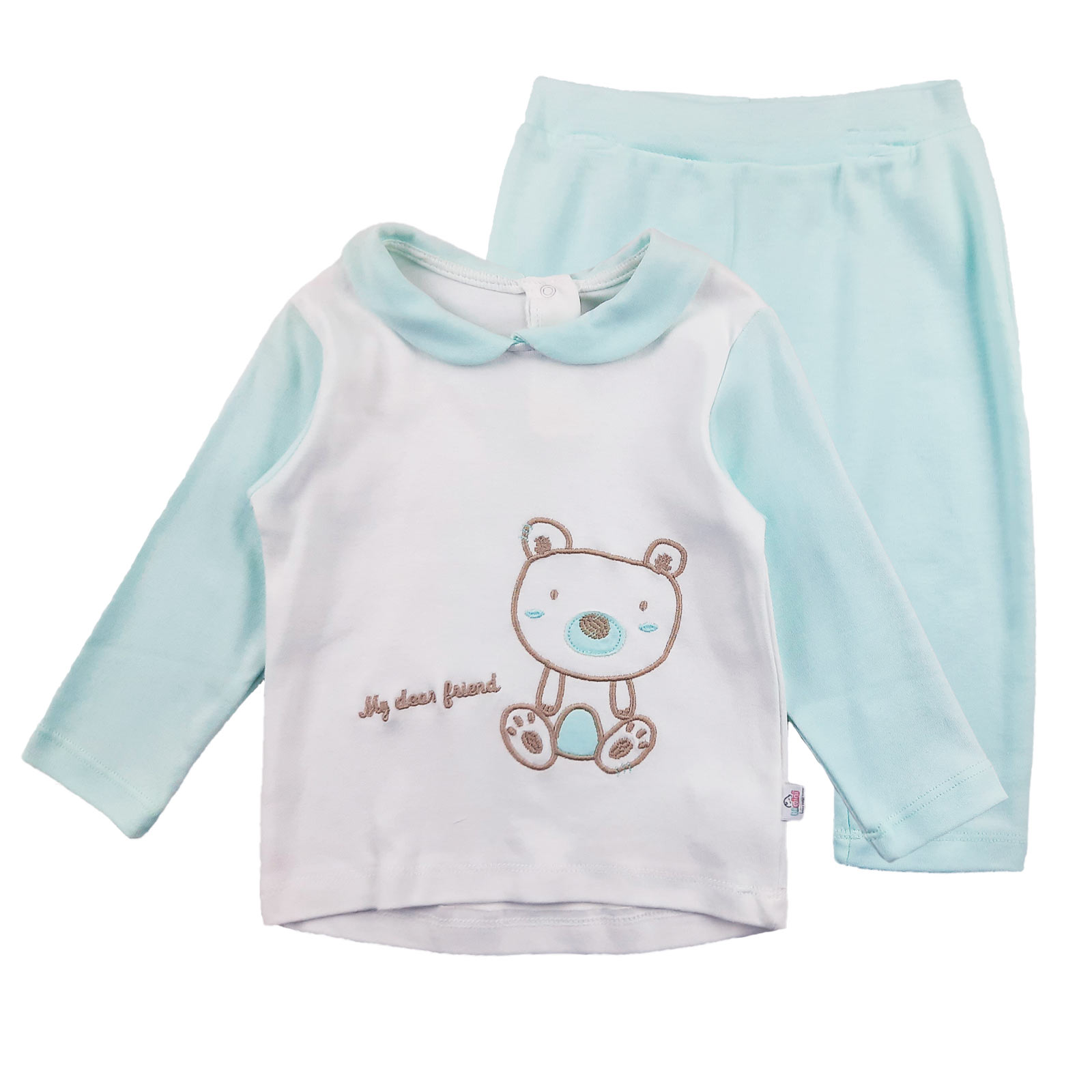 

Комплект (кофта + штаны) Baby HI 59421 62 см Салатовый