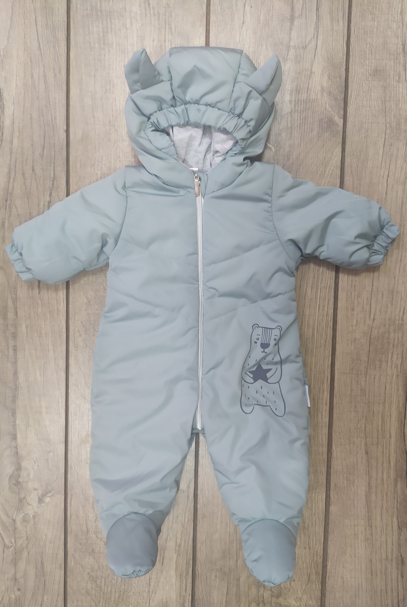 

Комбинезон демисезонный Polaris Mario Kids 62 р. Ментоловый