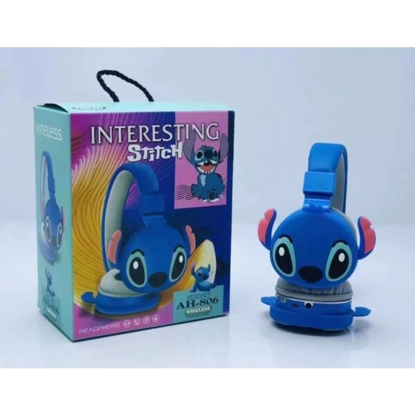

Беспроводные Bluetooth наушники Stitch AH-806 с мультперсонажем Стич