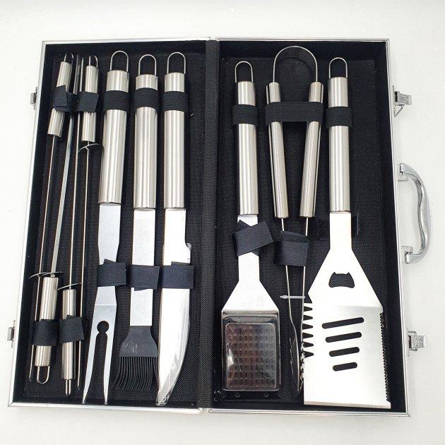 

Набор для мангала BBQ 43х21х8см Tools Set AL 10/ 8995