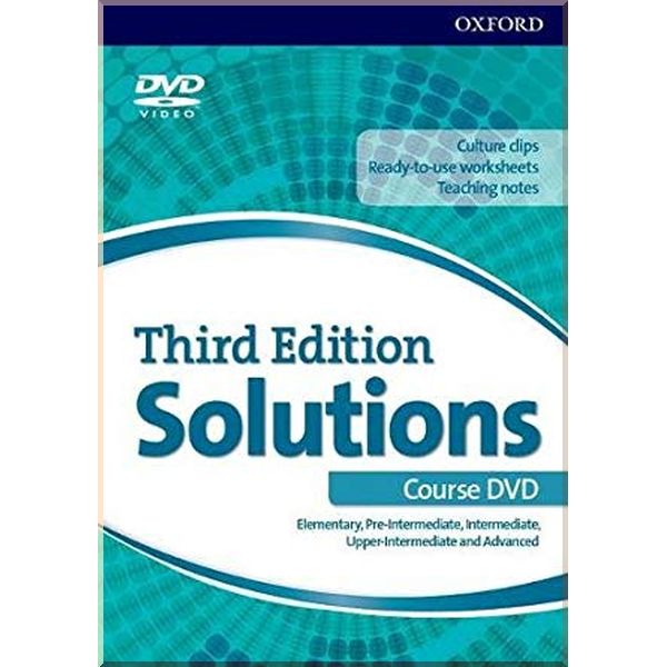 

Solutions Third Edition Elementary-Advanced DVD. Tim Falla, Paul A. Davies. ISBN:9780194561822