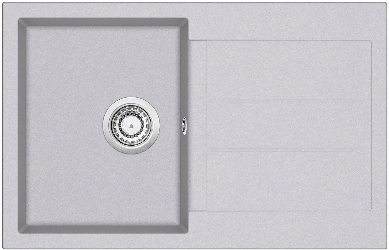 

Кухонная мойка Aquasanita Tesa Sqt 101 - Light Grey 221 (003317) серый