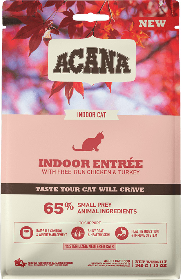 

Сухой корм для кошек ACANA Indoor Entree Cat 0.340 кг (a71448)