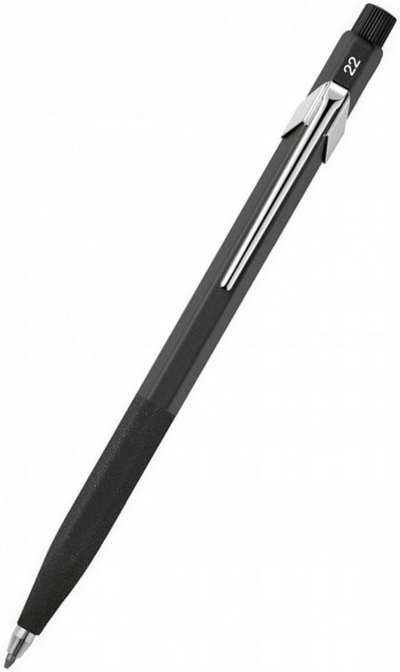 

Механічний олівець Caran d'Ache Fixpencil 2 мм чорний з грип-секцією