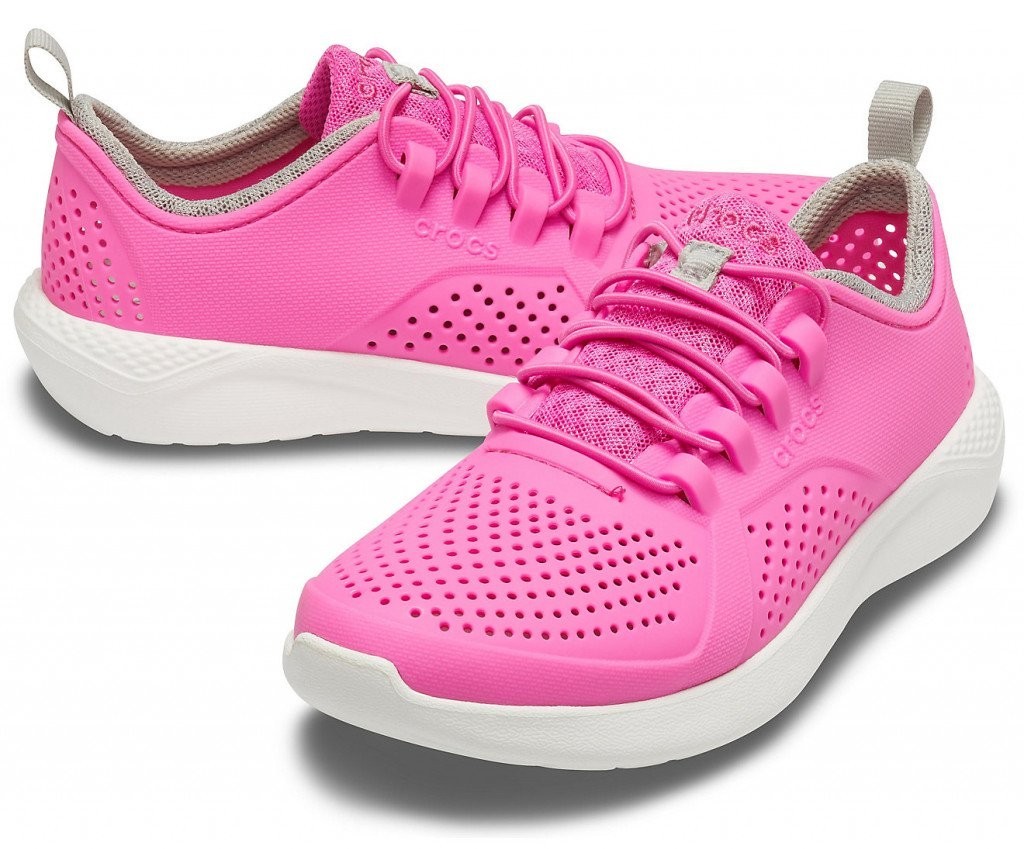 

Кроссовки Crocs LiteRide Pacer, J3, розовые, 34-35