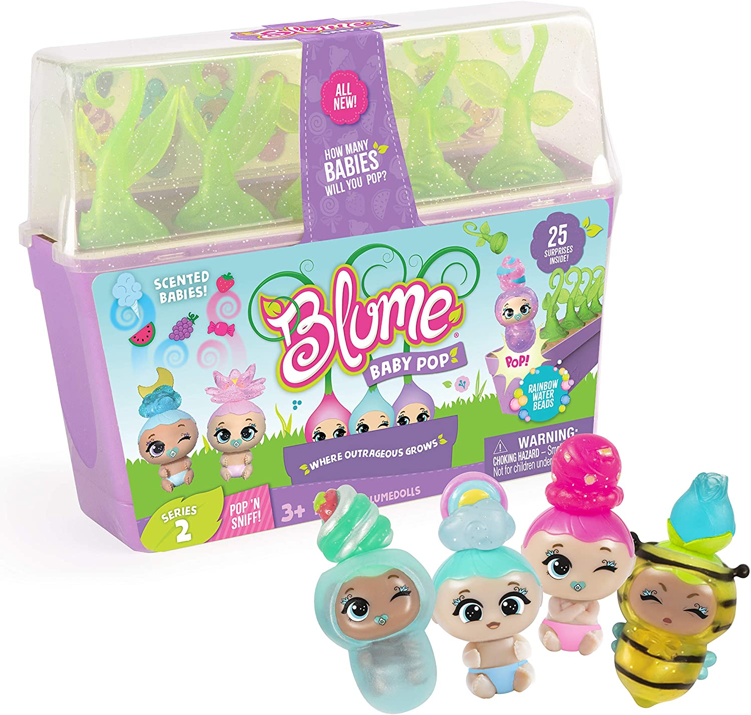 

​Игровой набор Skyrocket Сюрприз Блум Blume Baby Pop 25 сюрпризов​