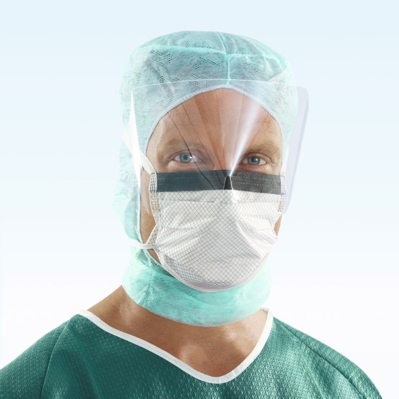 

Хирургическая маска Sentinex® Safety Shield; 25шт./уп.